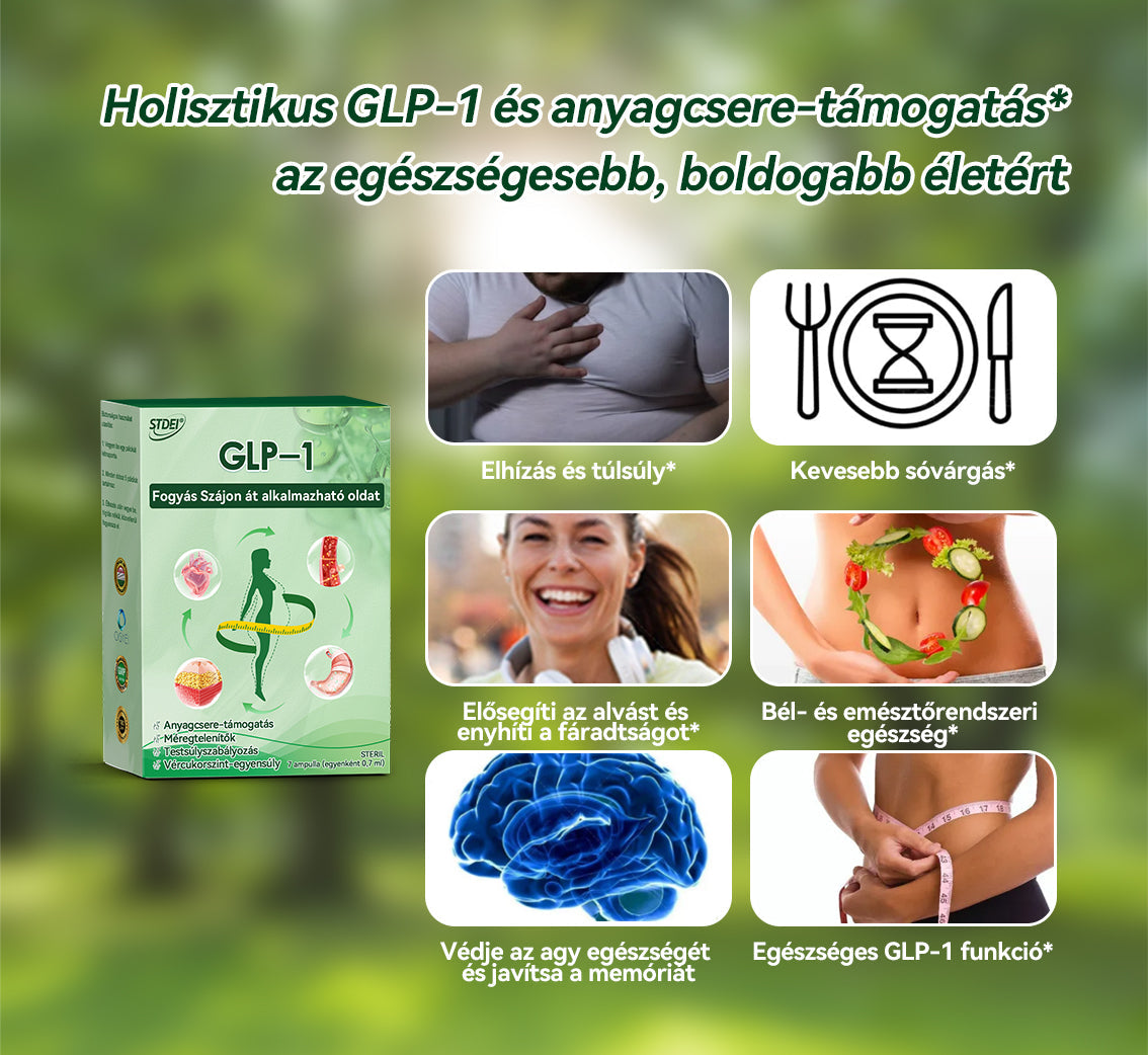 OGYÉI-kompatibilis 🇬🇧𝑆𝑇𝐷𝐸𝐼®𝐺𝐿𝑃-1 👩⚕️𝐹𝑜𝑔𝑦á𝑠 𝑆𝑧á𝑗𝑜𝑛 á𝑡 𝑎𝑙𝑘𝑎𝑙𝑚𝑎𝑧ℎ𝑎𝑡ó 𝑜𝑙𝑑𝑎𝑡Alkalmas elhízás, szív- és érrendszeri betegségek, cukorbetegség, alvási apnoe, ízületi problémák és egyebek esetén ⭐