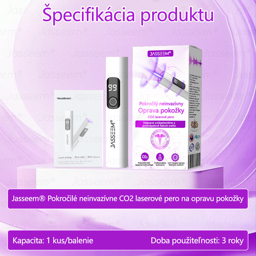🟢𝐉𝐚𝐬𝐬𝐞𝐞𝐦® Pokročilé neinvazívne CO₂ laserové pero na opravu pokožky 💕 (Jemne odstraňuje bradavice, materské znamienka, starecké škvrny a kožné výrastky – bez bolesti, bez starostí!)