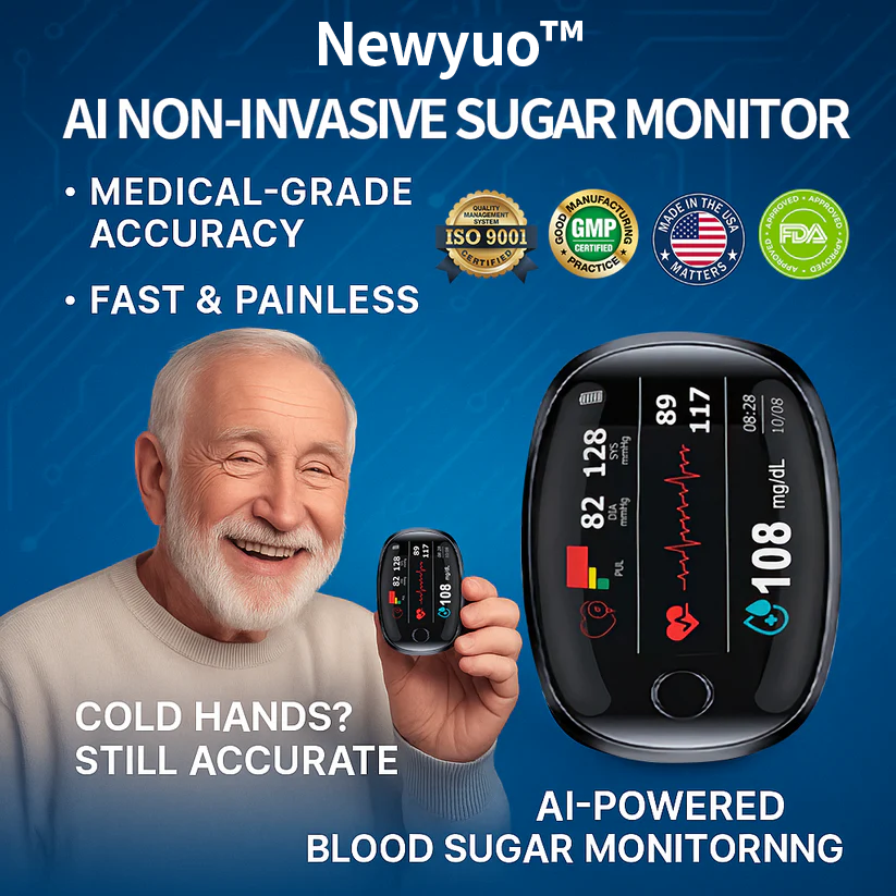 3 az 1-ben egészségügyi monitorozó eszköz 🟦 Fájdalommentes mérés – villámgyors eredmények – pontos monitorozás ✅ Vércukorszint ✅ Szívritmus ✅ Vér oxigénszintje Mindez egyetlen eszközben ✅ ⏰