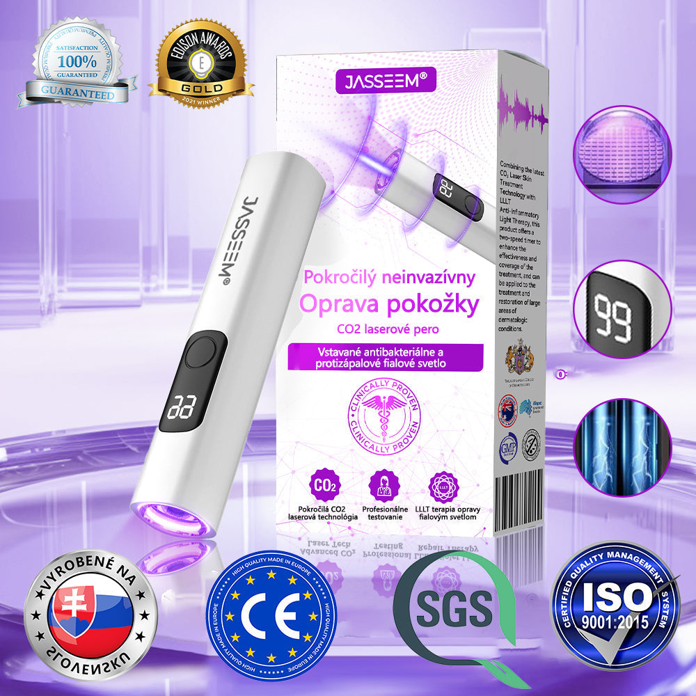 🟢𝐉𝐚𝐬𝐬𝐞𝐞𝐦® Pokročilé neinvazívne CO₂ laserové pero na opravu pokožky 💕 (Jemne odstraňuje bradavice, materské znamienka, starecké škvrny a kožné výrastky – bez bolesti, bez starostí!)