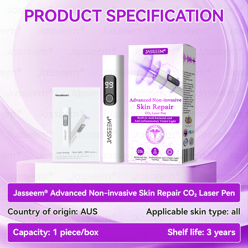 🟢𝐉𝐚𝐬𝐬𝐞𝐞𝐦® Pokročilé neinvazívne CO₂ laserové pero na opravu pokožky 💕 (Jemne odstraňuje bradavice, materské znamienka, starecké škvrny a kožné výrastky – bez bolesti, bez starostí!)