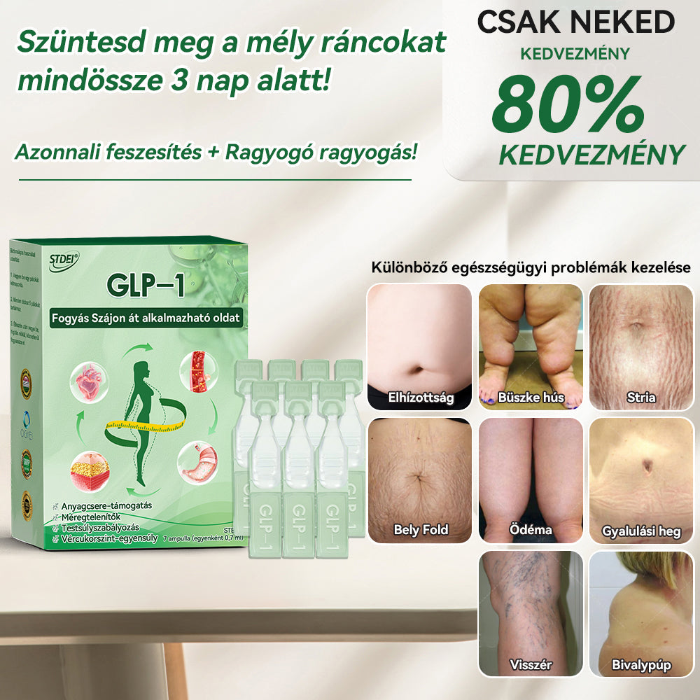 OGYÉI-kompatibilis 🇬🇧𝑆𝑇𝐷𝐸𝐼®𝐺𝐿𝑃-1 👩⚕️𝐹𝑜𝑔𝑦á𝑠 𝑆𝑧á𝑗𝑜𝑛 á𝑡 𝑎𝑙𝑘𝑎𝑙𝑚𝑎𝑧ℎ𝑎𝑡ó 𝑜𝑙𝑑𝑎𝑡Alkalmas elhízás, szív- és érrendszeri betegségek, cukorbetegség, alvási apnoe, ízületi problémák és egyebek esetén ⭐